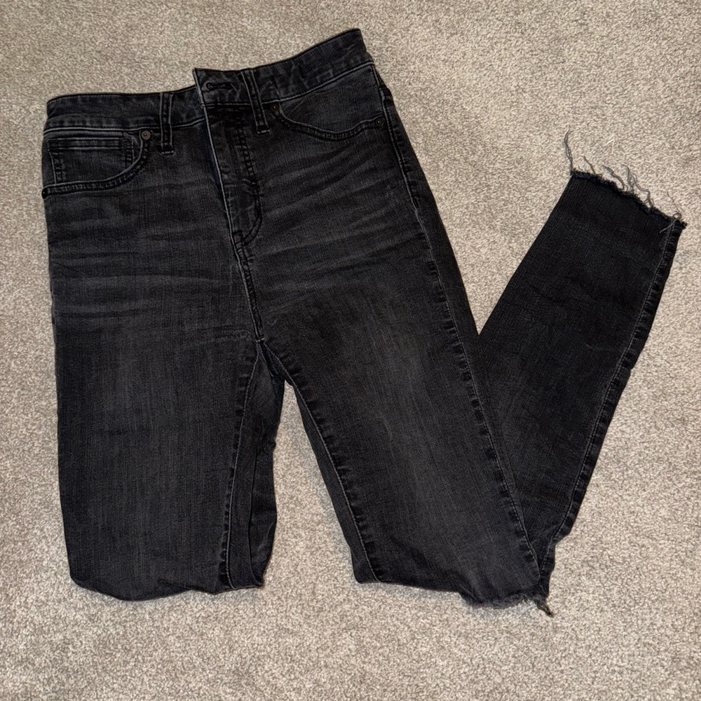 Ripped skinny jeans TALL